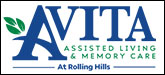 Avita Assisted Living and Memory Care Sponsorship Banner